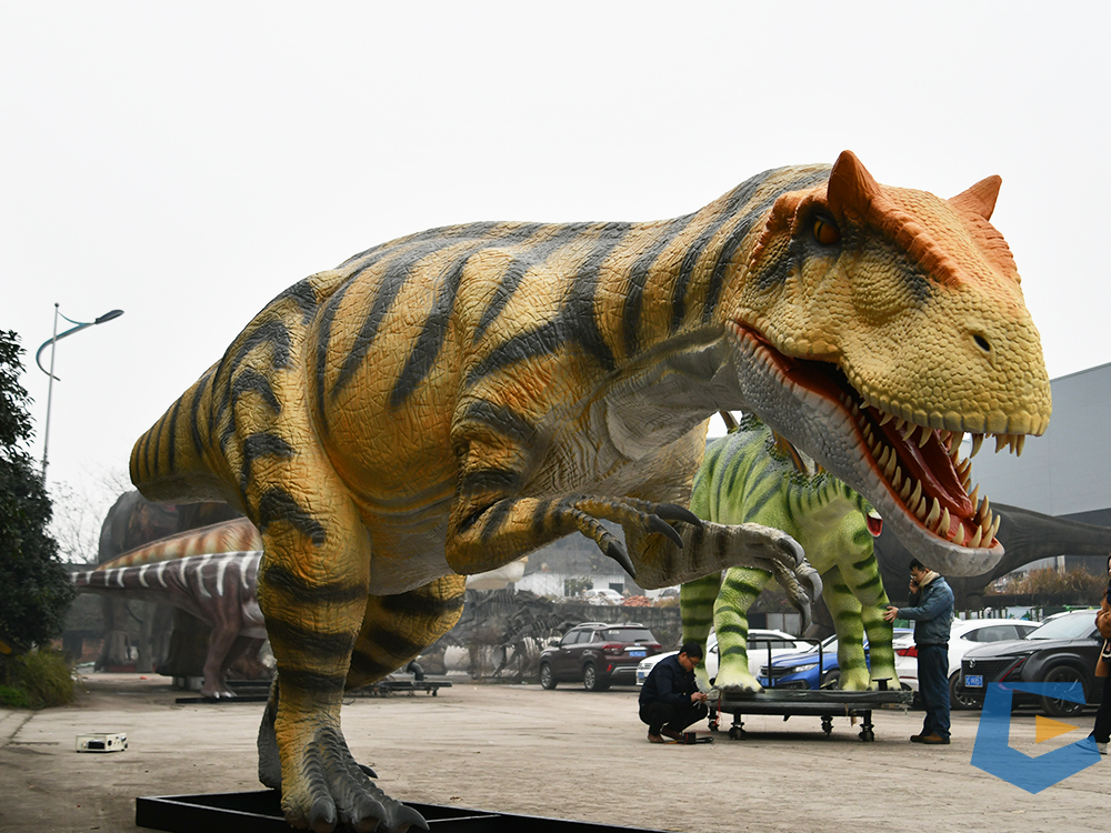 allen & ginter dna relic 化石 allosaurus（Animatronic 10m